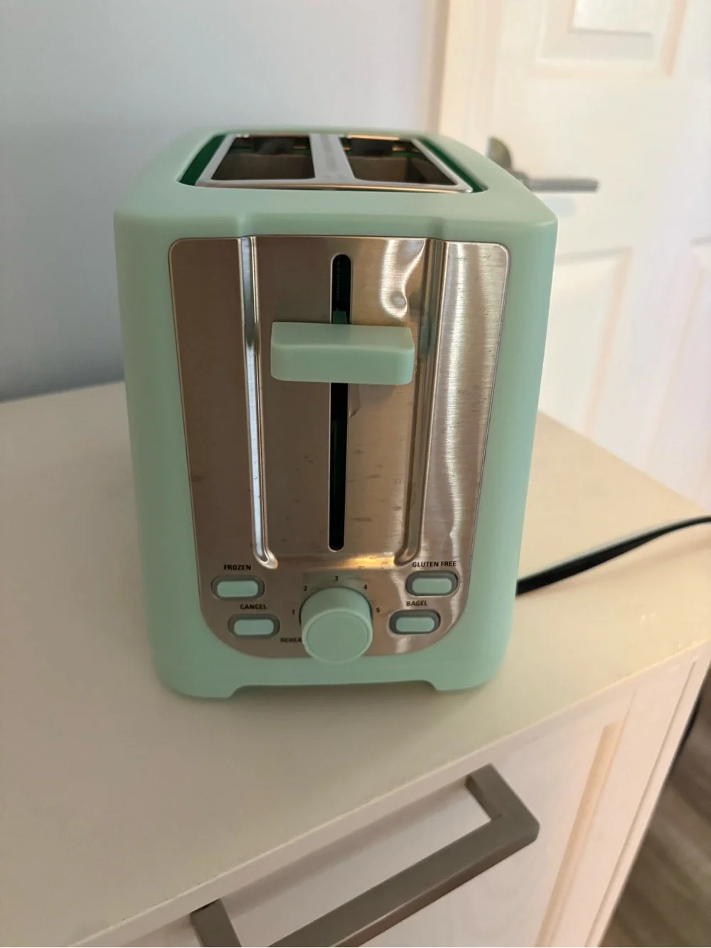 Abella Mint Green Retro Toaster Base